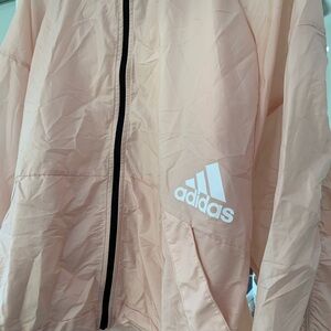 Adidas Women's Light Pink Bomber Jacket
